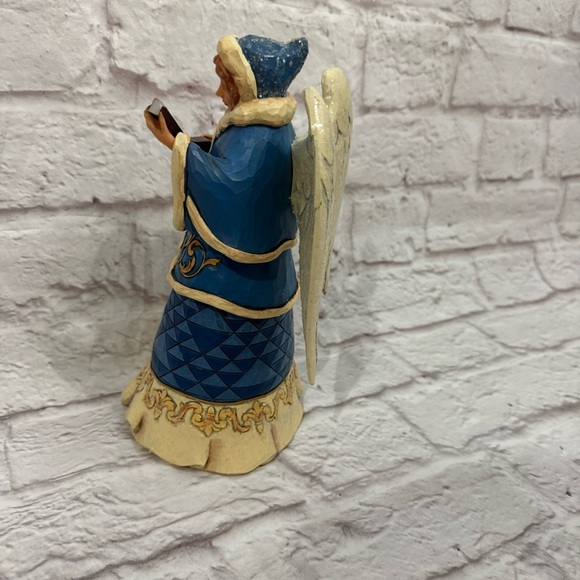 Jim Shore Victorian Angel w/Lute Figurine Merry Mandolin Melody 4047673 - Picture 8 of 9